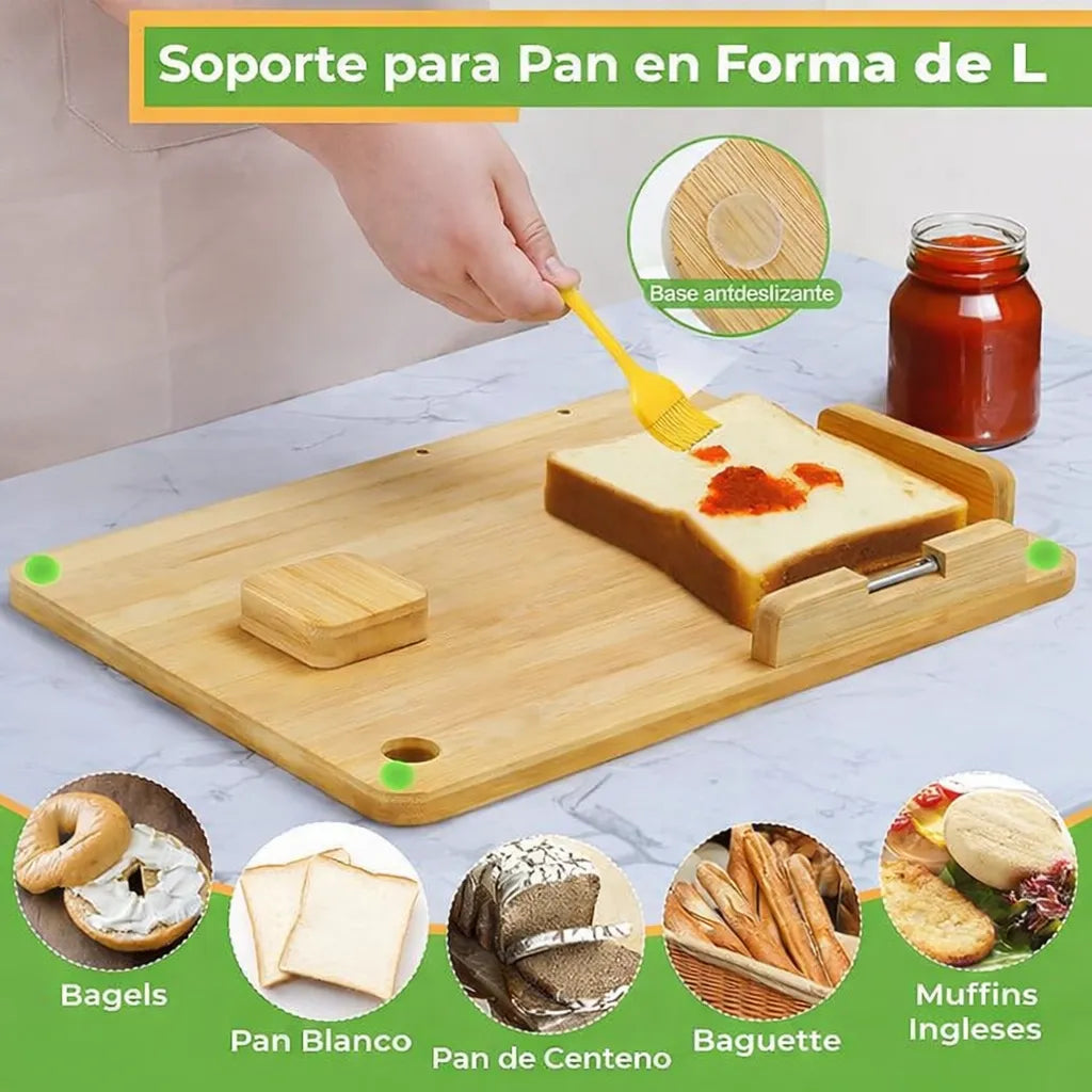 Prepara tus alimentos con una sola mano de forma más fácil, segura y estable, sin depender de nadie.