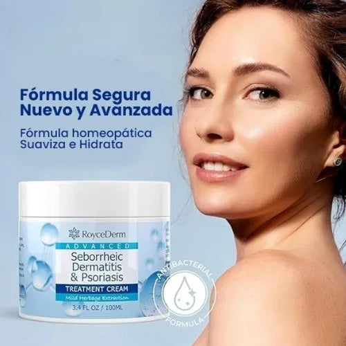 Crema para eliminar hongos, seborrea, dermatitis e infecciones del cuero cabelludo