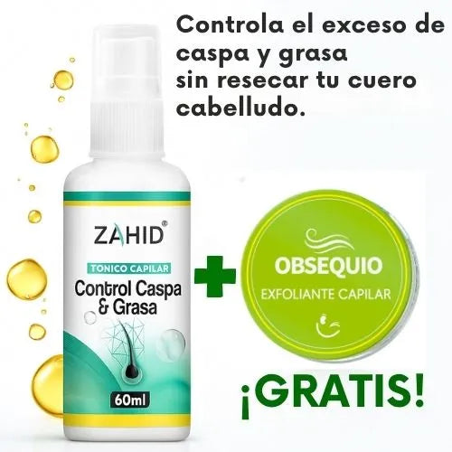 Fin a la Caspa y Grasa: Incluye Exfoliante Capilar