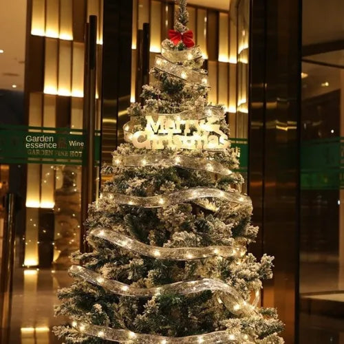 Cinta Navideña Brillante