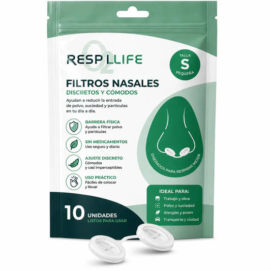 Bloquea el Polvo y Respira Aire Limpio en tu Trabajo con Filtros Nasales 100% Invisibles y nada incomodos