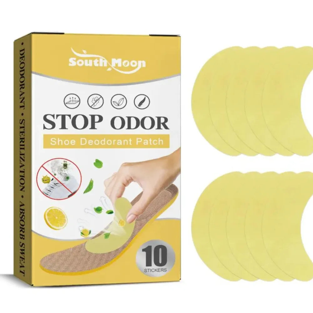 Parches adhesivos para eliminar la pecueca de tus zapatos (10 pares)