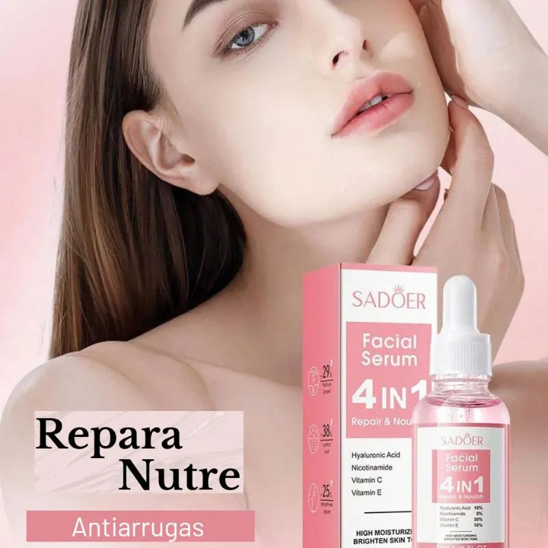 Serum 4 en 1 + Llevate GRATIS una ampolleta de Acido Hialuronico