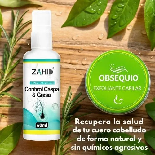 Fin a la Caspa y Grasa: Incluye Exfoliante Capilar