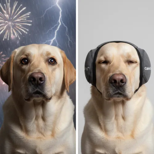 Protege a tu perro contra truenos y fuegos artificiales