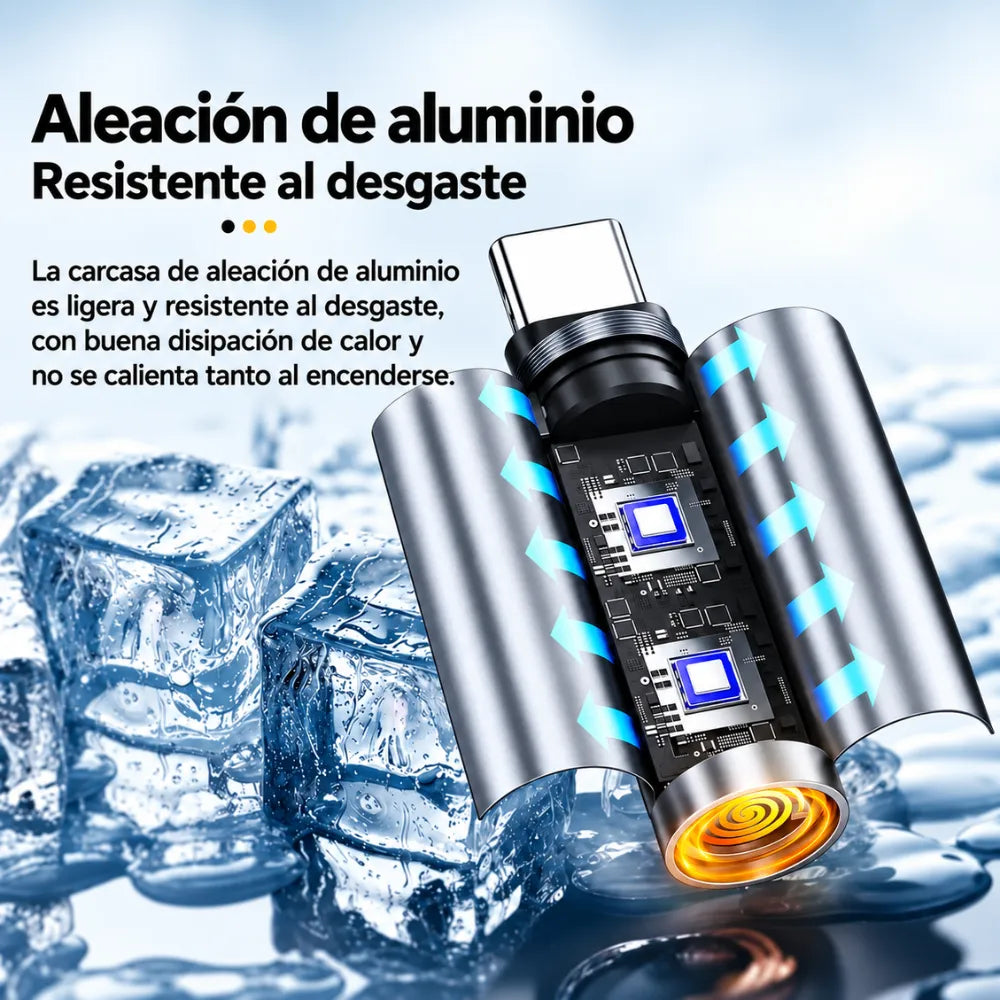 Encendedor portátil: Enciende desde tu celular y jamas volverás a recargar gas