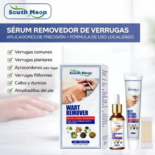 Sérum + crema para verrugas: Elimina las arrugas desde la raíz