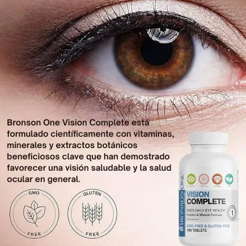 Mejora tu visión de manera natural (180 Capsulas)