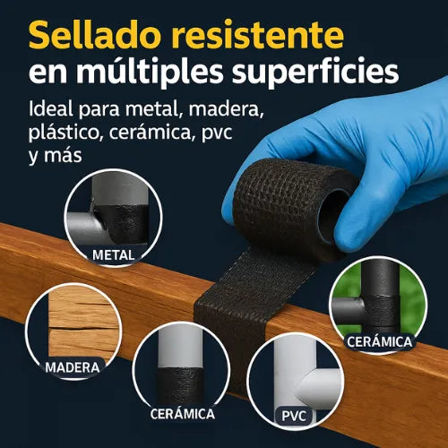 Banda polimérica de alto rendimiento estructural.