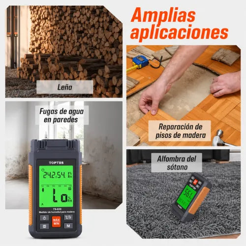Medidor de Humedad para Madera