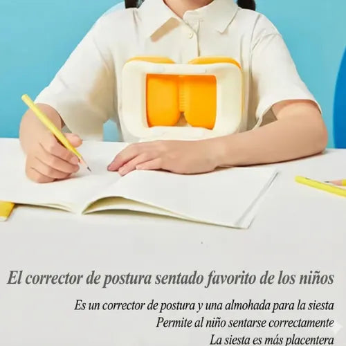Corrige la postura de tu hijo mientras estudia