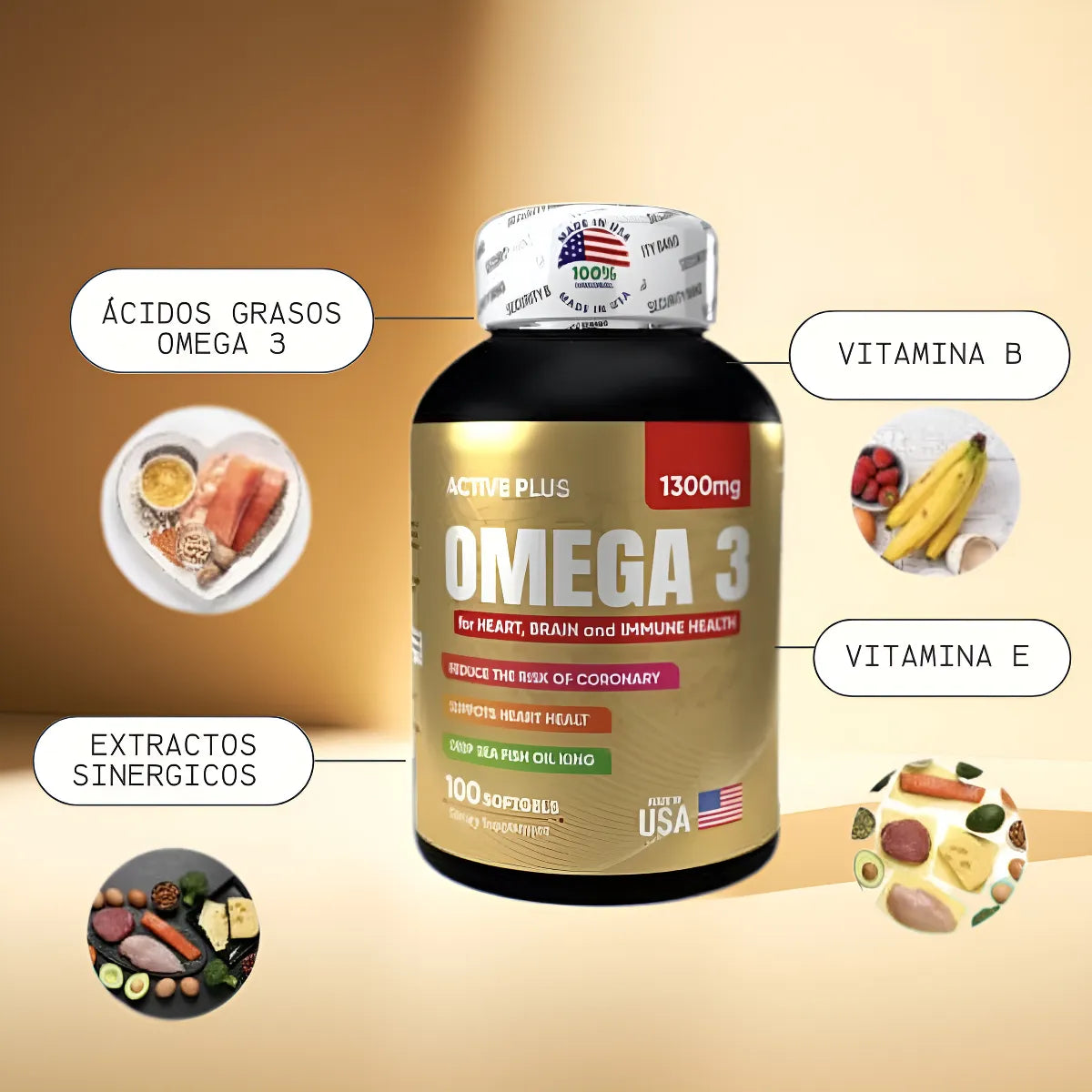 NeuroGlow Omega 3 - Recupera tu equilibrio mental y rejuvenece tu cuerpo desde adentro