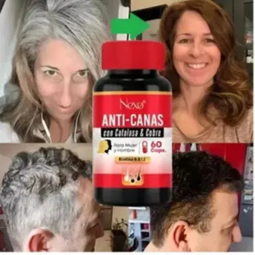 Desaparece las canas desde la raíz