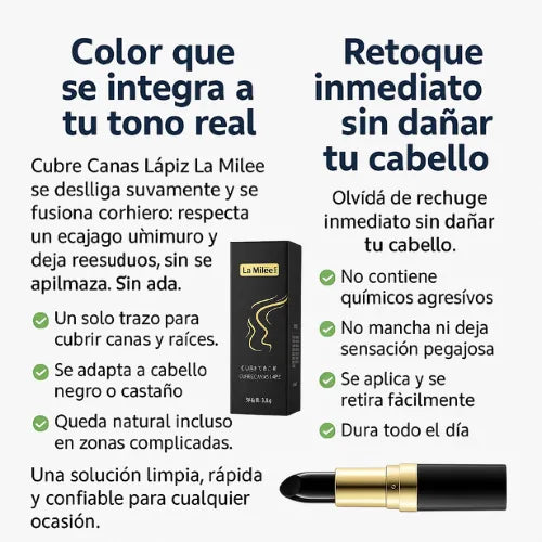 Cubre tus canas en segundos sin esfuerzo