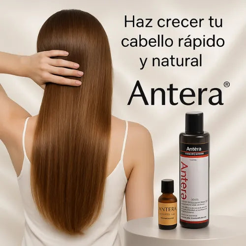 Tónico + Shampoo Antera® - Haz crecer tu cabello rápido y natural