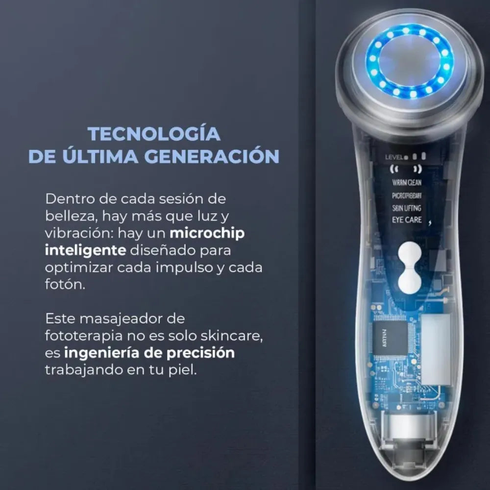 Recupera una piel más firme, luminosa y rejuvenecida sin salir de casa y en solo 5 MINUTOS