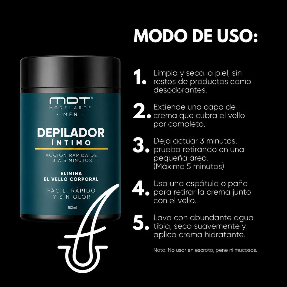 Despídete del afeitado diario y elimina el vello en minutos, sin dolor ni cortes.