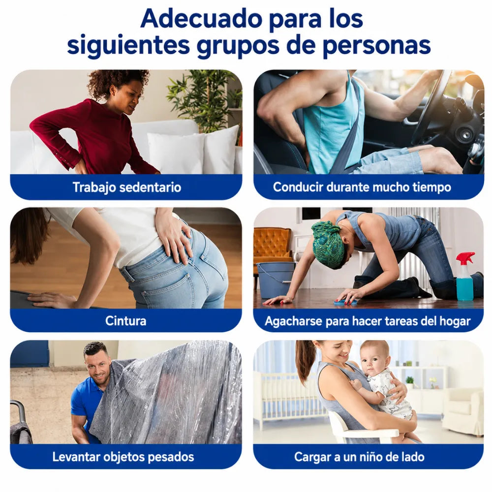 Libérate del dolor lumbar y vuelve a moverte con total comodidad