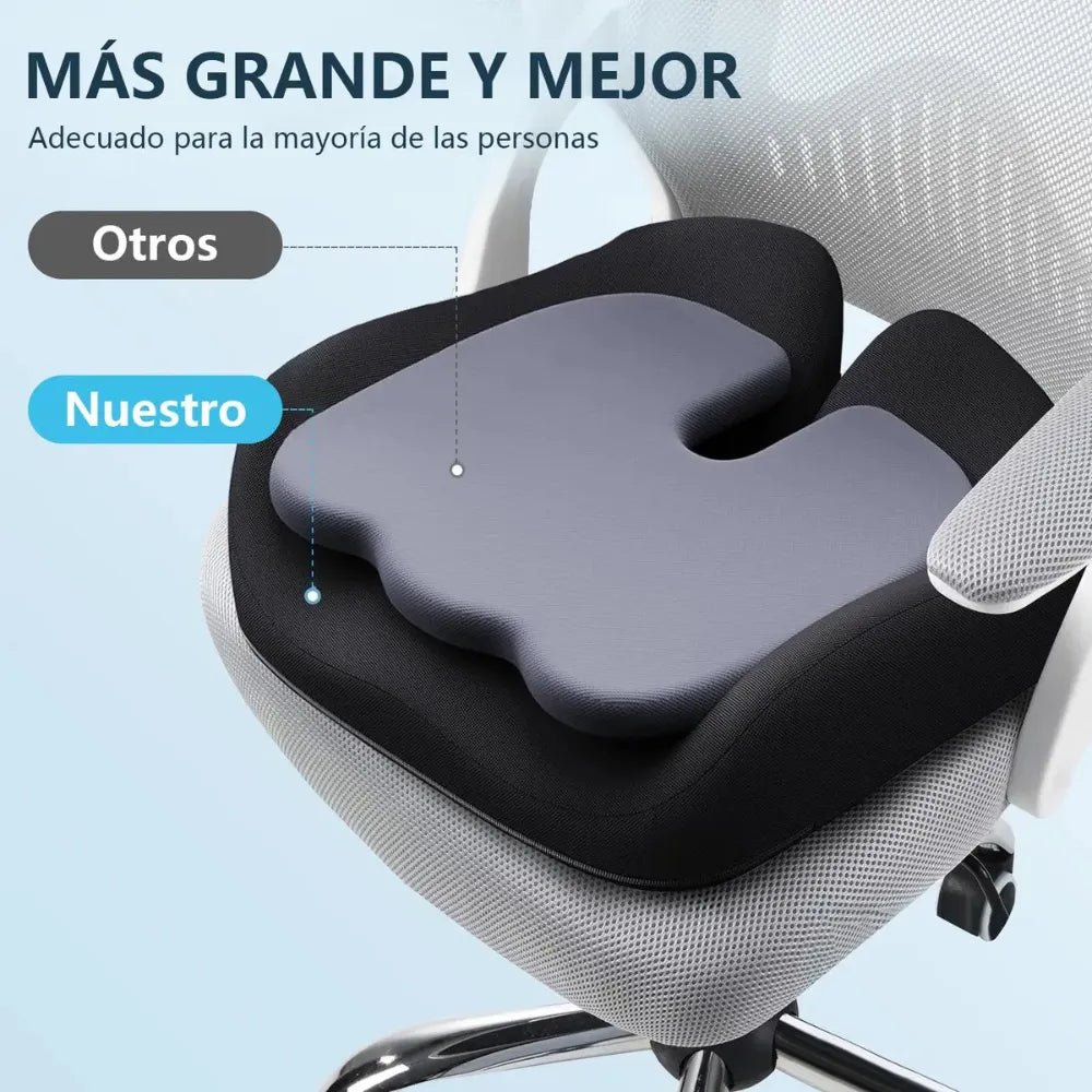Elimina el Dolor de Ciática y Espalda Baja al Instante, Incluso si Pasas Más de 10 Horas Sentado