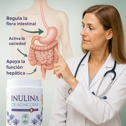 Pierde peso, disminuye el colesterol, triglicéridos y azúcar en sangre con la Anulina de Achicoria