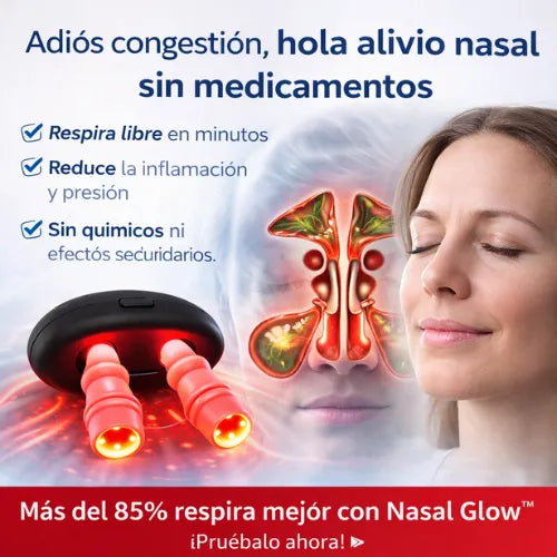 Alivio avanzado para sinusitis y congestión.
