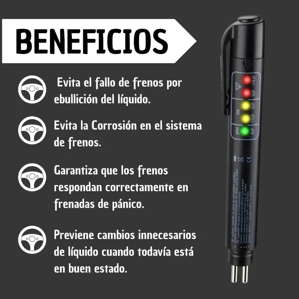Evita fallas en los frenos antes de que se conviertan en un peligro.