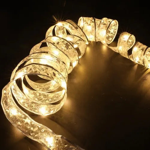 Cinta Navideña Brillante