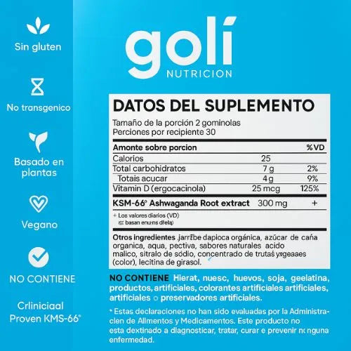 Gomita Goli:Hidrata tu piel, mejora tu digestión y luce radiante