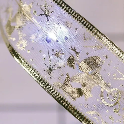 Cinta Navideña Brillante