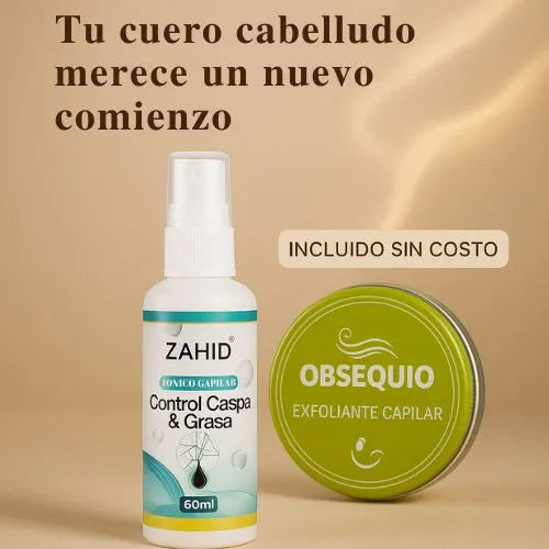 Fin a la Caspa y Grasa: Incluye Exfoliante Capilar