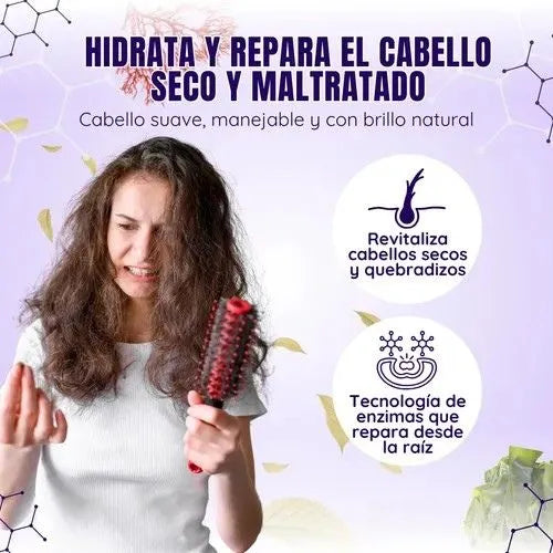 Tratamiento capilar para eliminar el Frizz
