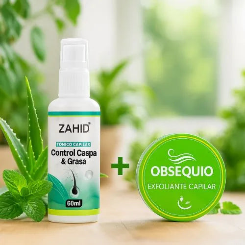 Fin a la Caspa y Grasa: Incluye Exfoliante Capilar