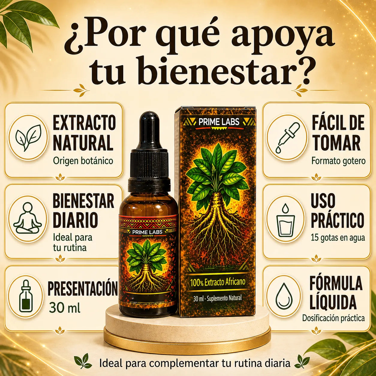 La savia pura del Lechero Africano: Una sola gota al día para desinflamar tu cuerpo y limpiar tu sangre de forma natural