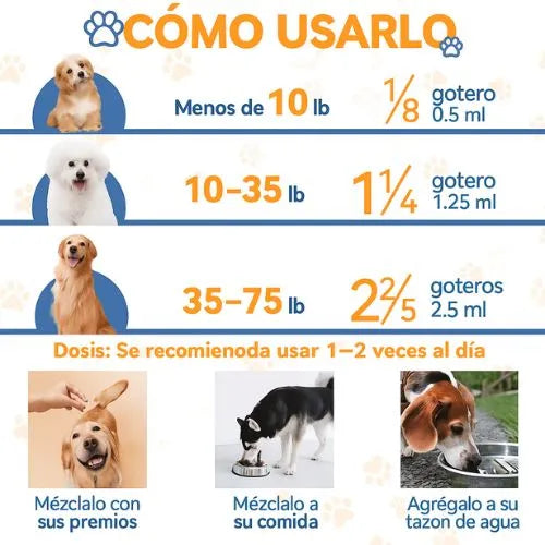 Alivio natural para la picazón y las molestias de tu perro