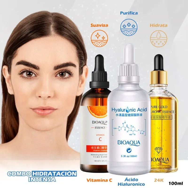 Combo de hidratación intensa para tu skincare
