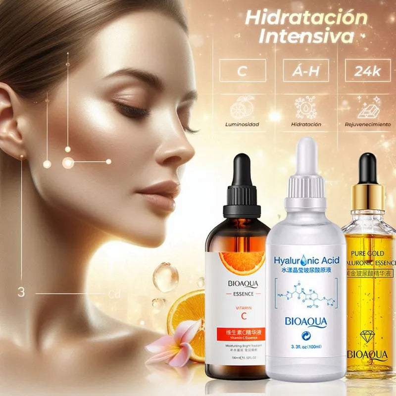 Combo de hidratación intensa para tu skincare