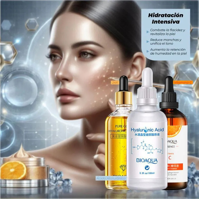 Combo de hidratación intensa para tu skincare