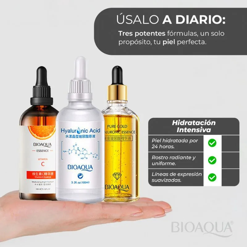 Combo de hidratación intensa para tu skincare