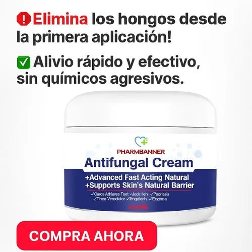 Crema que elimina los hongos en la piel