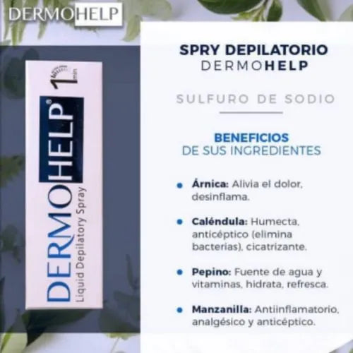 Spray depilatorio