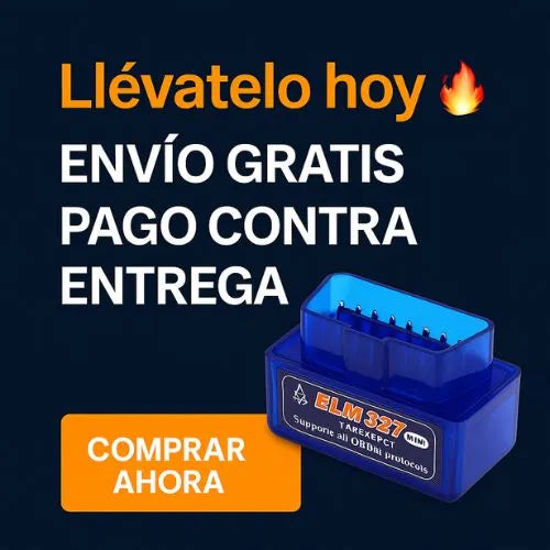 AutoScan Pro® - Escáner OBD2 inalámbrico para tu auto