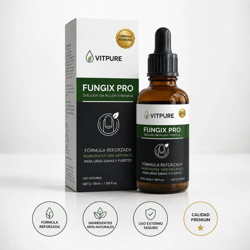 Fungix Pro - Protege y elimina el hongo de tus uñas con ingredientes 100% naturales