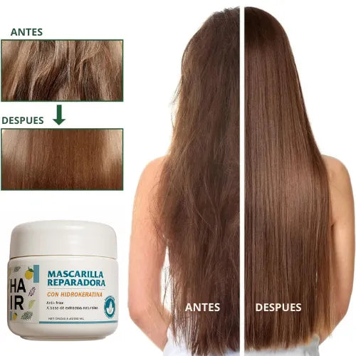 Fortalece, hidrata y transforma tu cabello maltratado con resultados visibles al instante