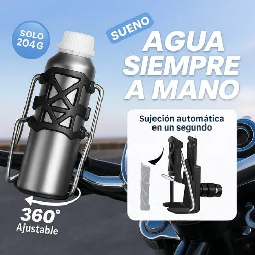 Portabidón adaptable para Bicicletas y Motocicletas