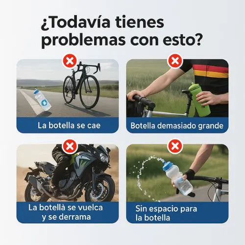 Portabidón adaptable para Bicicletas y Motocicletas