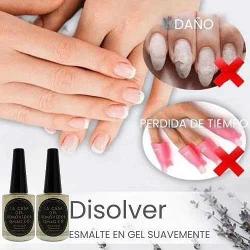 Removedor de esmalte en gel - Llévate 2 por el precio de 1