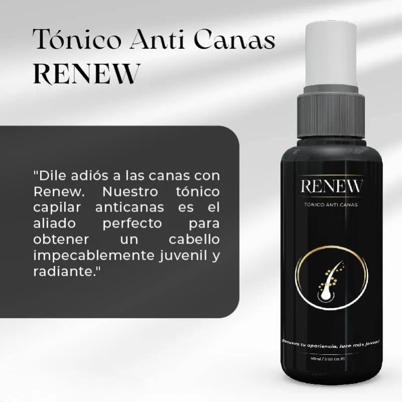 SERUM ANTICANAS - DESAPARECE LAS CANAS EN 30 DIAS