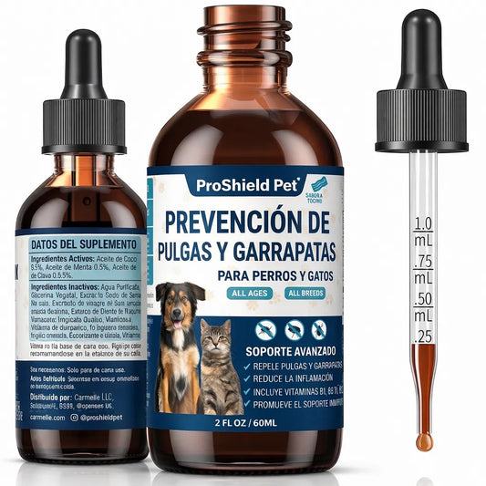 Mantén a tu perro 100% libre de garrapatas y parásitos sin pastillas tóxicas ni visitas costosas al veterinario