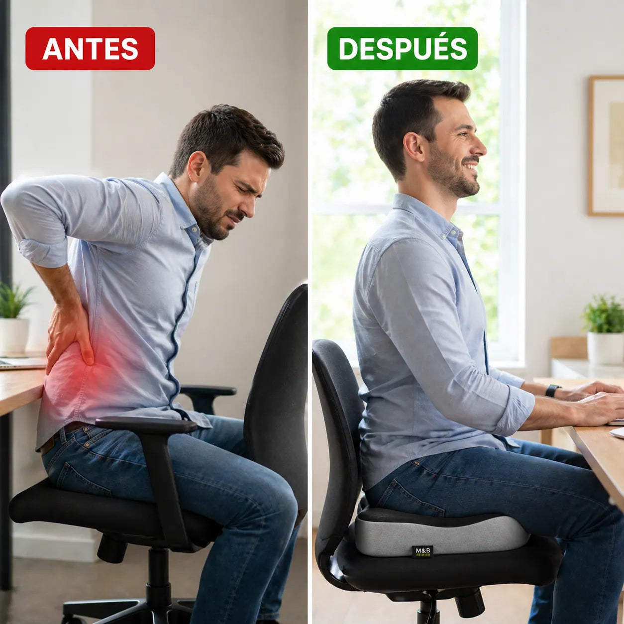 Trabaja 8 horas frente a tu PC o viaja por carretera sin sentir que un cuchillo atraviesa tu espalda (Incluso si nada te ha funcionado antes)