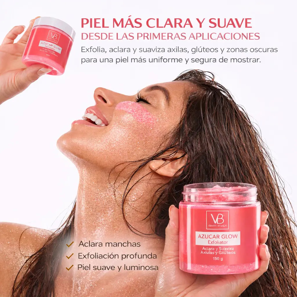 Exfoliante Aclarador - Piel suave, clara y lista para mostrarse